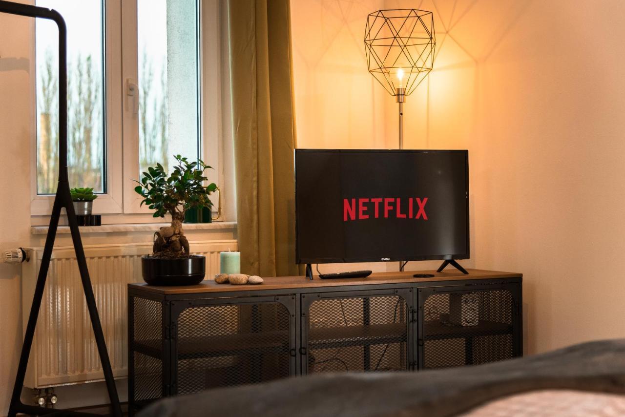 Industriecharme Apartment - Nespresso, Netflix, Wifi, Zentral, Messe Chemnitz Extérieur photo