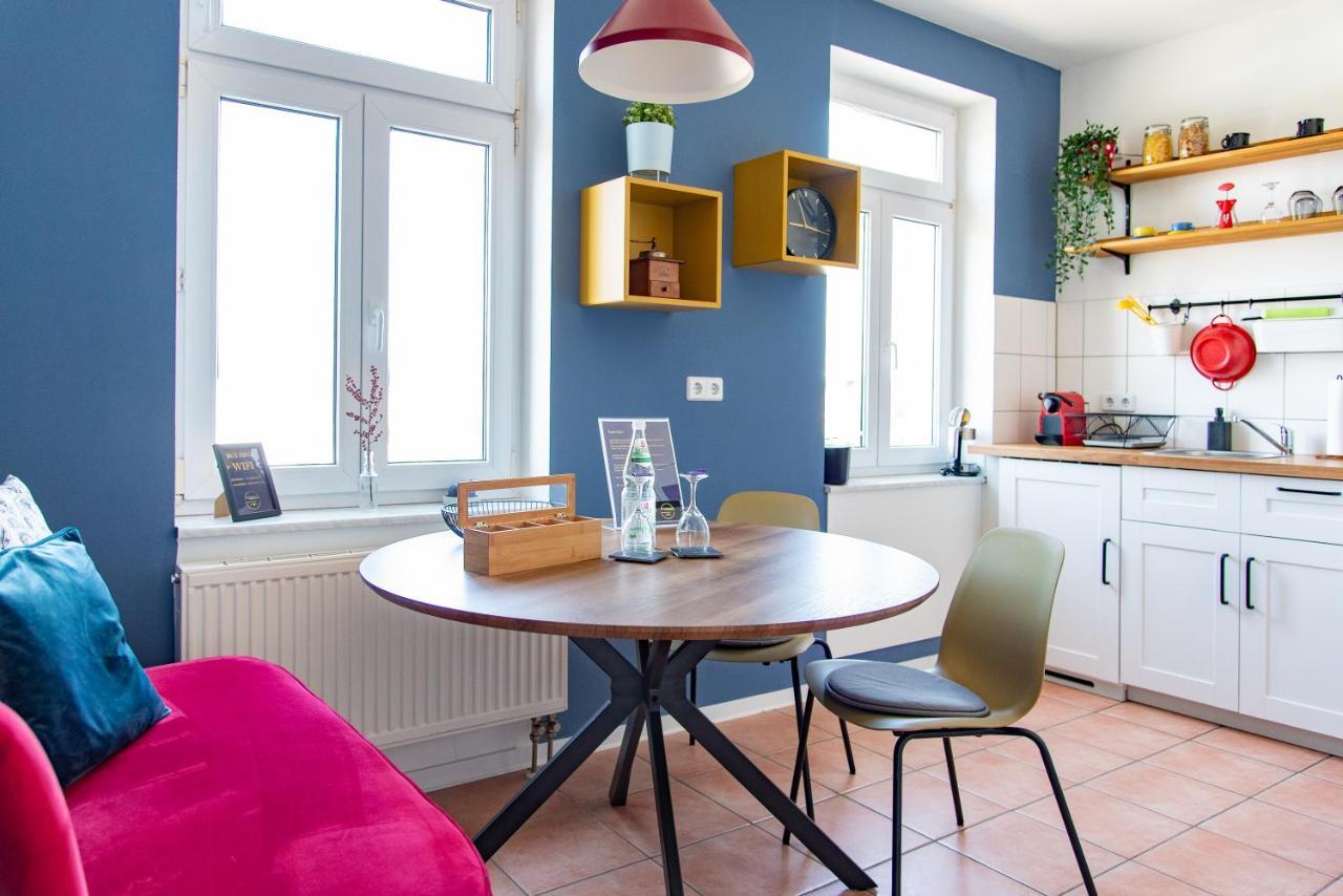 Industriecharme Apartment - Nespresso, Netflix, Wifi, Zentral, Messe Chemnitz Extérieur photo