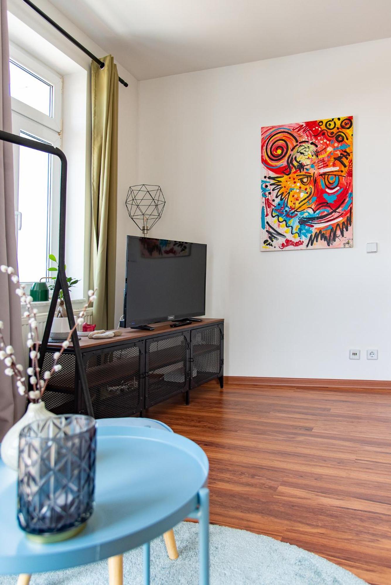 Industriecharme Apartment - Nespresso, Netflix, Wifi, Zentral, Messe Chemnitz Extérieur photo